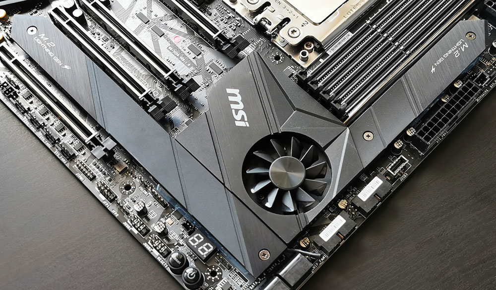 Visual Inspection - The MSI Creator TRX40 Motherboard Review: The 